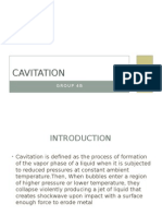 Cavitation: Group 4B