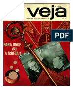 Revista Veja 1968-09-18 Ed 2 PG 1 Capa