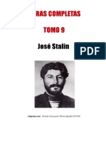 Stalin Obras Tomo 9