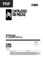 Catálogo de Peças XTZ250X