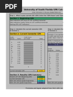 GPA Calculator 4 Point