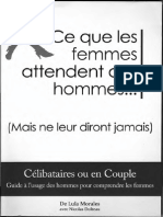 Ce Que Les Femmes Attendent Des Hommes Mais Ne Leur Diront Jamais Morales Dolteau 2012 Ocr