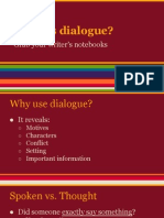 What Is Dialogue?: Grab Your Writer's Notebooks