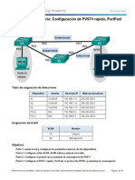 2.3.2.3 Lab - Configuring Rapid PVST, PortFast, And BPDU Guard