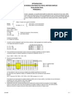 Modelo Matematico Metodo Simplex