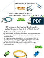 Presentación de Fibra Óptica - Conectorización PDF