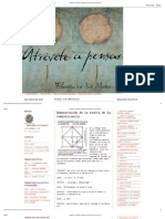 ATRÉVETE A PENSAR - Demostración de La Teoría de La Reminiscencia PDF