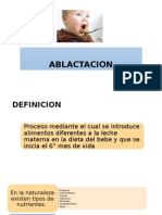 Ablactacion 