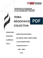 Negociacion Colectiva