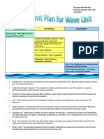 wave unit assessment plan