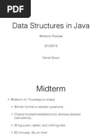 Coms w3134 Midterm Review