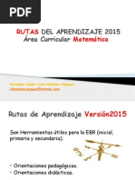Rutas Del Aprendizaje 2015clhv