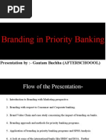Branding in Priority Banking