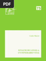 Eides 75, Ignacio de Loyola, Un Itinerario Vital