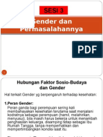 GENDER Dan Permasalahannya