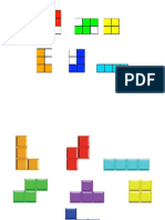 Moldes de Fichas tetris