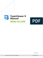 TeamViewer Manual acender pc via net