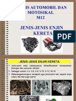 Servis Automobil Dan Motosikal M12: Jenis-Jenis Enjin Kereta