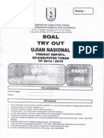 Naskah Soal Ujian Nasional (Un) Ipa SMP Se-Kabupaten Tuban Tahun 2015 Paket 405