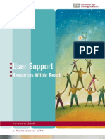 User Support: Resources Within Reach