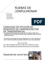 Pruebas de Funcionpulmonar