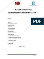 EVALUACION ESTRUCTURAL SOBREBASE