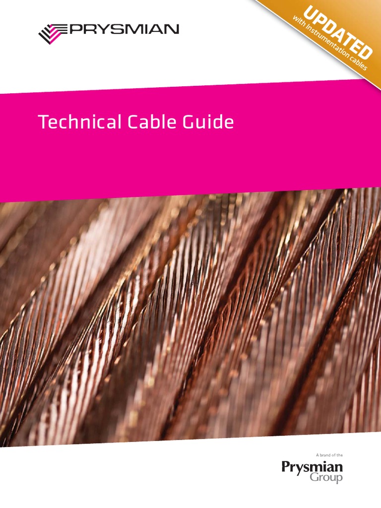 Technical Cable Guide, PDF, Cable
