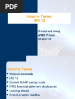 Income Taxes: IAS 12: IFRS Primer