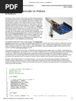 Reading Rotary Encoder on Arduino « Circuits@Home