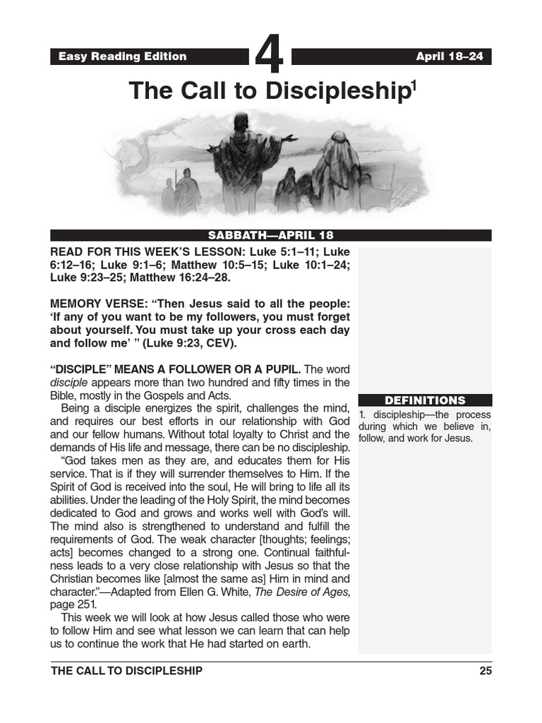 Understanding Discipleship in Christ | PDF | Disciple (Christianity ...