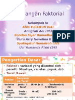 Presentasi Rancangan Faktorial