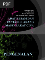 Download Adat Resam Dan Pantang Larang Masyarakat Cina by miss iza SN26242153 doc pdf