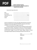 Download Formulir Pendaftaran PPK PPS by Bintang Meister SN262421816 doc pdf