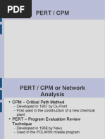 Pert CPM Example