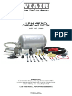 Viair UltraLight Airsystem user manual