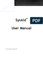 SysAid User Manual