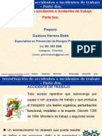 Investigación de Accidentes e Incidentes de Trabajo