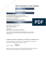 Formulas Cockroft Ajustadas Al Peso Corporal