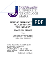 Mem360 Manufacturing Processes and Technology: Practical Report