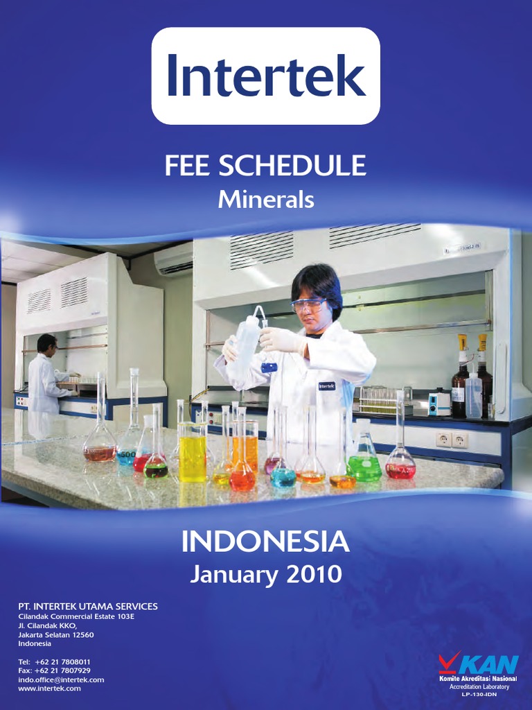 Fees Indo Minerals 2010 Intertek Books Pdf Indemnity Gold