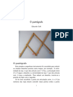 O pantógrafo: um instrumento para ampliar ou reduzir desenhos