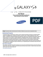 MPCS SM-G900T1 Galaxy S5 English User Manual KK NCE F3