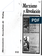 Revista Marxismo y Revolucion #1 - La Crisis Del Partido Socialista Puertorriqueño (PSP)