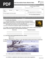 1ª Ficha de Avaliação CN