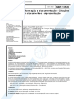 [ABNT] NBR 10520 - Informação e documentação - Citações em Documentos - Em vigor em 2007.pdf