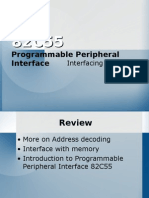 Programmable Peripheral Interface: Interfacing Part III