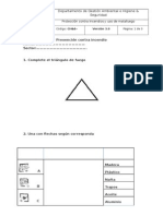 Prevención Contra Incendio Evaluacion