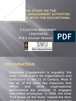 A Comparative Study On The Employment Engagement Activities