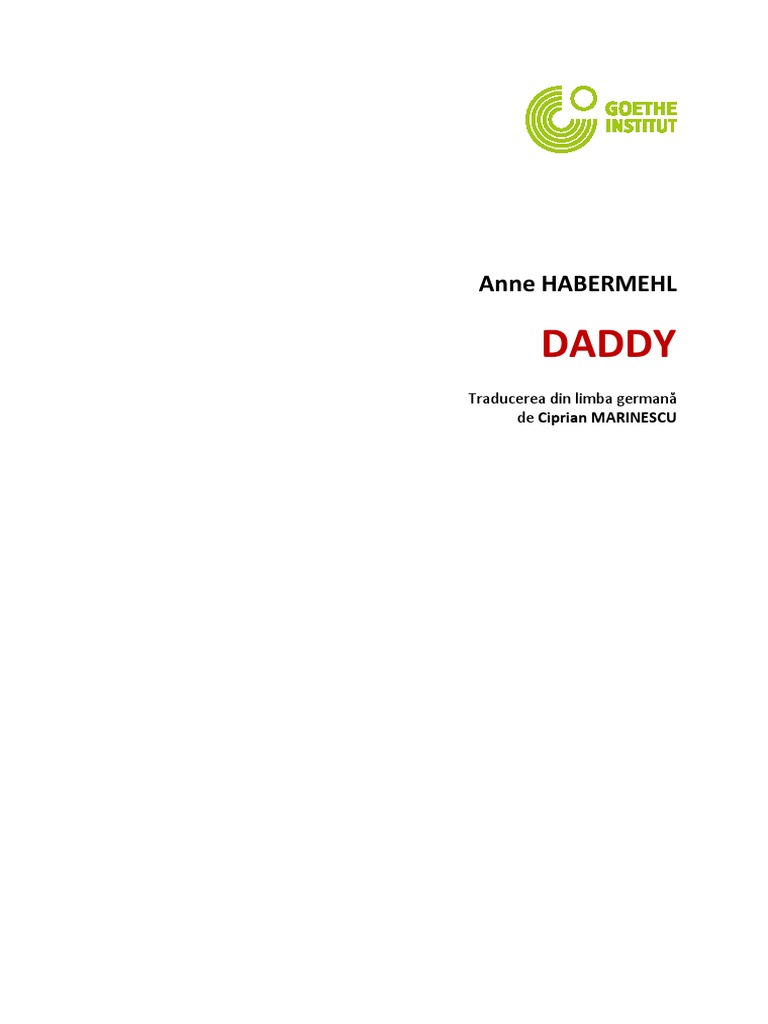 Daddy | PDF