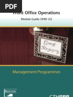 Download DHM 122-Front Office Operations 2009 by muitica SN26246269 doc pdf